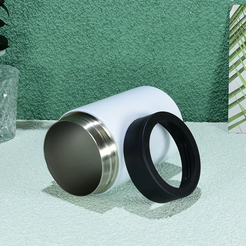 US Warehouse Sublimation Tumbler Can Cooler 12oz Water Bottle Koozie