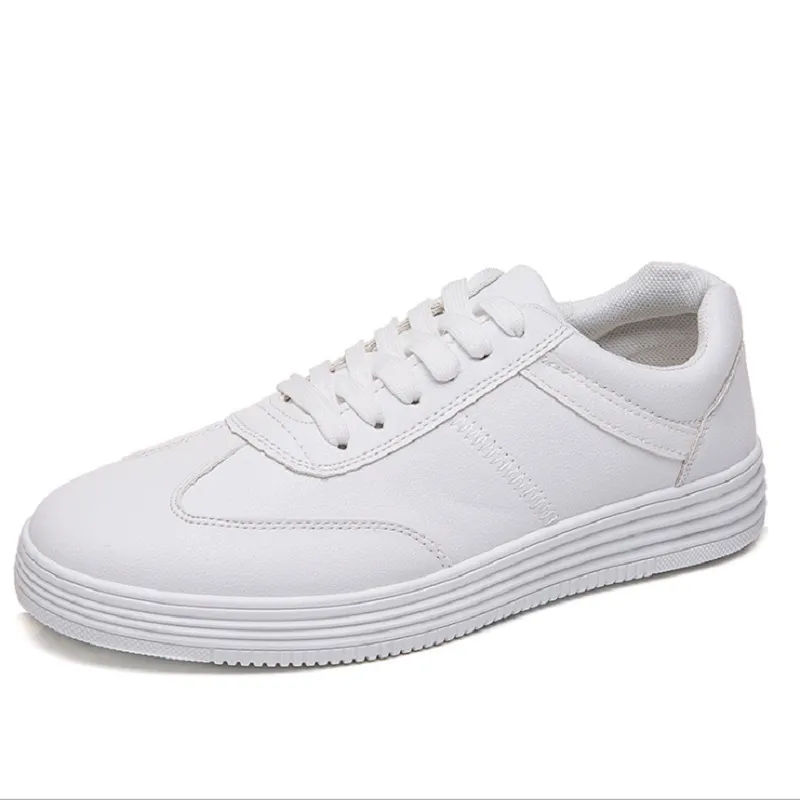 Hommes Chaussures De Course Blanc Noir Respirant Confortable Hommes Baskets Chaussure Sports De Plein Air Baskets Coureurs Taille 40-44 02