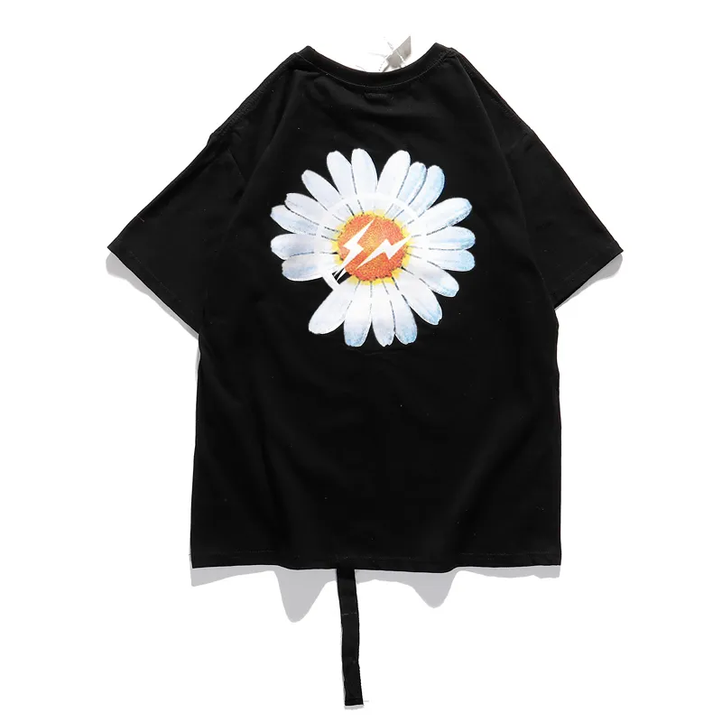 Wholesale PEACEMINUSONE G DRAGON Daisy T Shirt Trendy Loose 