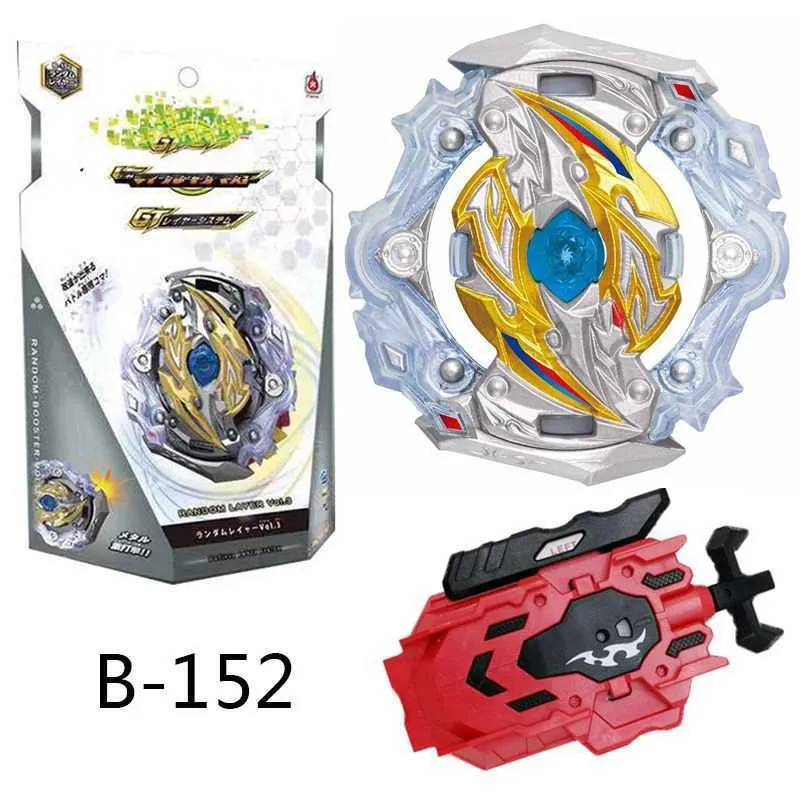 Взрыв Superking B152 Спиннинг Top B-152 Нокаут ODIN NO Launcher Metal Fusion Toy Fight Gyro Детские Детские Дети День Рождения Gifts Game x0528