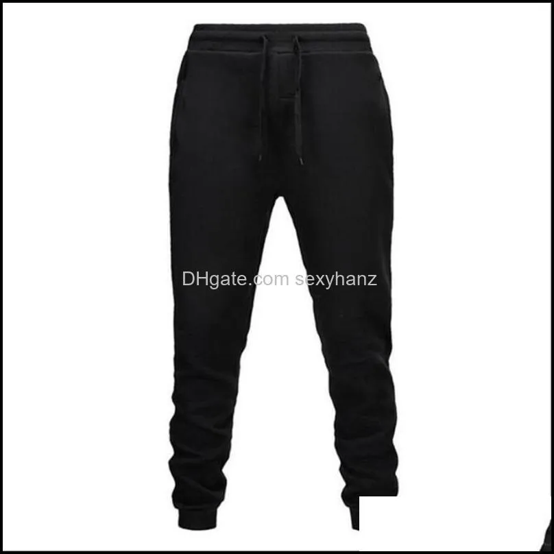 Mens Plus Size Velvet New Joggers