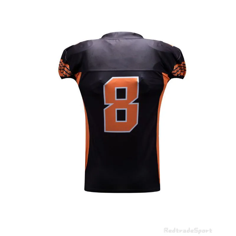 Mens Blue Red Black White Stitched Football Jerseys custom any name number good quality emberory Shirts S-XXL aiguozhe