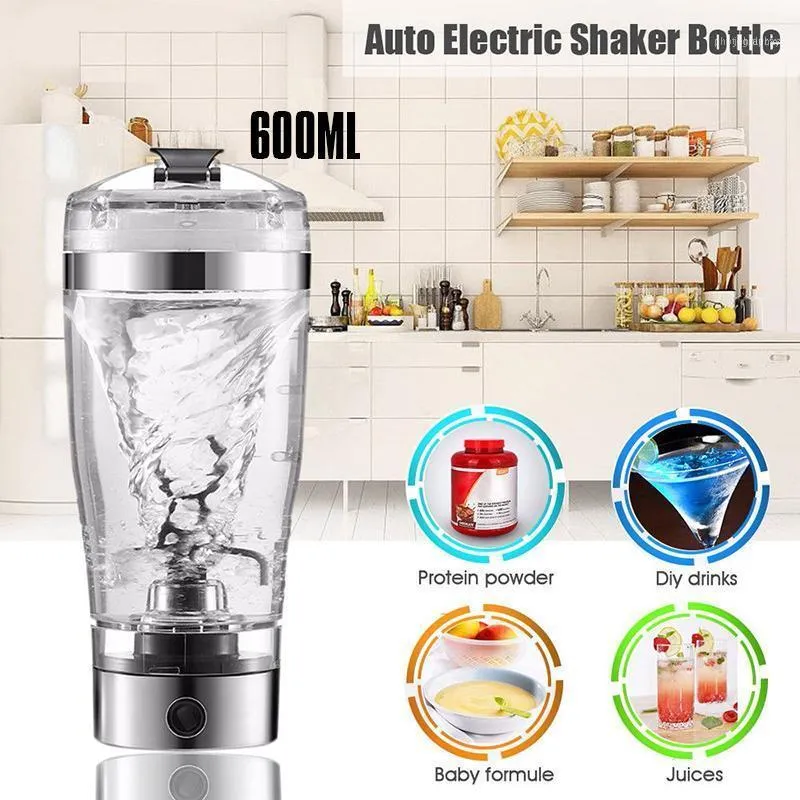 Portable Vortex Electric Protein Shaker Mixer Bottle Detachable Cup11