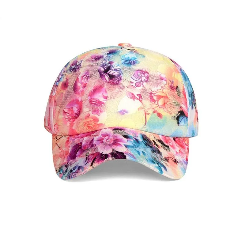 2022 Fashion Personality Net Red Temperament Caps Printed Baseball Cap Sunscreen Hat