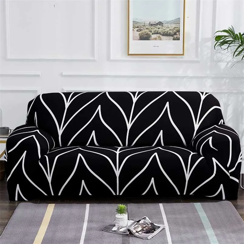 Elastyczna sofa Slipbovers Nowoczesna sofa Pokrywa do salonu Segmentowy narożnik L-Shape Chair Protector Kanapa Pokrywa 1/2/3/4 Seater 211102