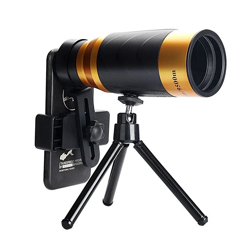 MOGE 45X60 HD Monocular Telescópio Mini Escopo Visualizando Para Caça Viagem Camping Caminhadas - Digite A