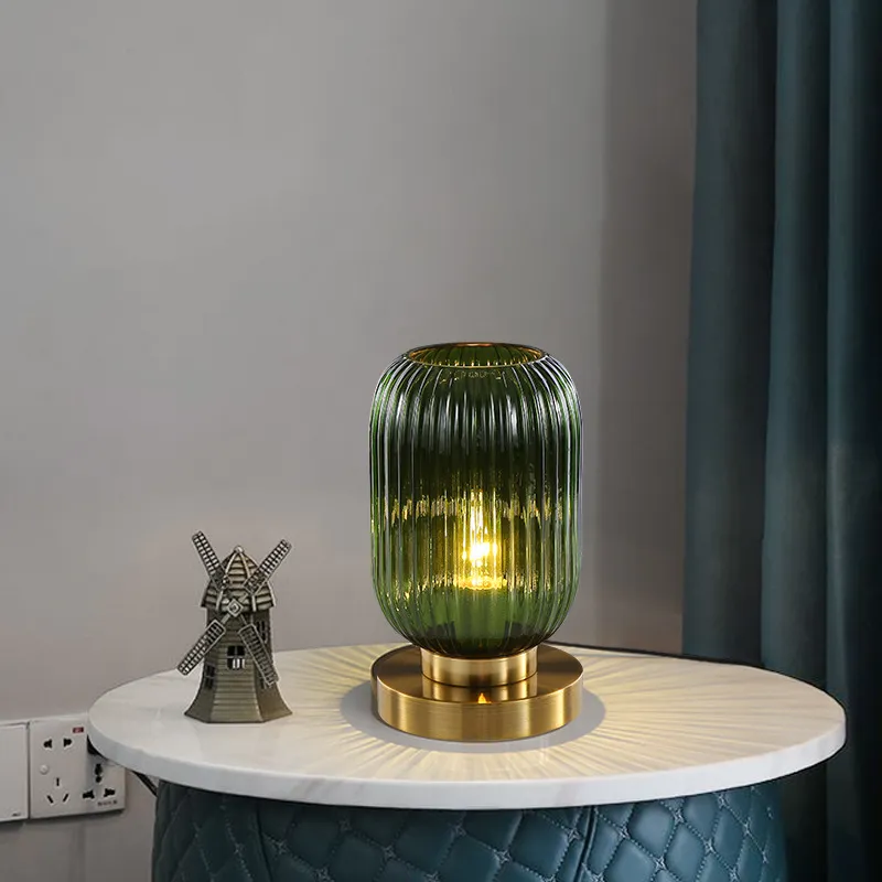 Amber on sale bedside lamp