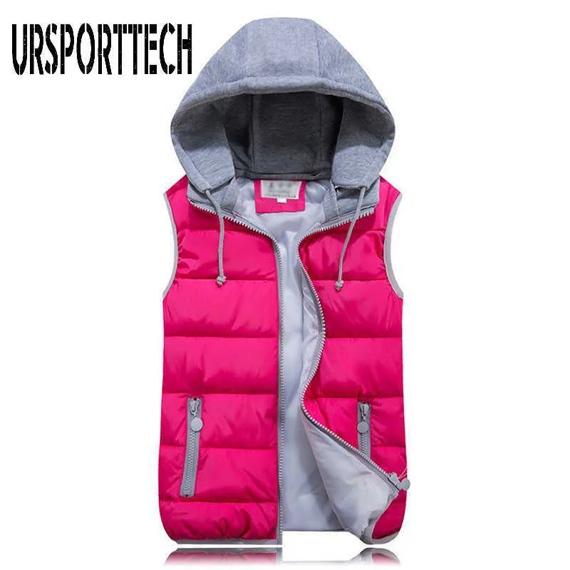 Marque Femmes Sans Manches Down Down Veste Veste Hiver Ultralight Blanc Duck Down Down Gilet Slim Gilet Femme Educole Tour à vent Tourde chaleureuse 210528