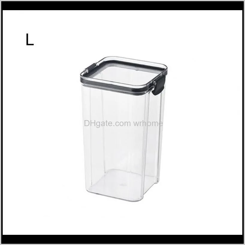 dried fruit moisture-proof transparent sealed storage tank preservation container with lid bottles & jars