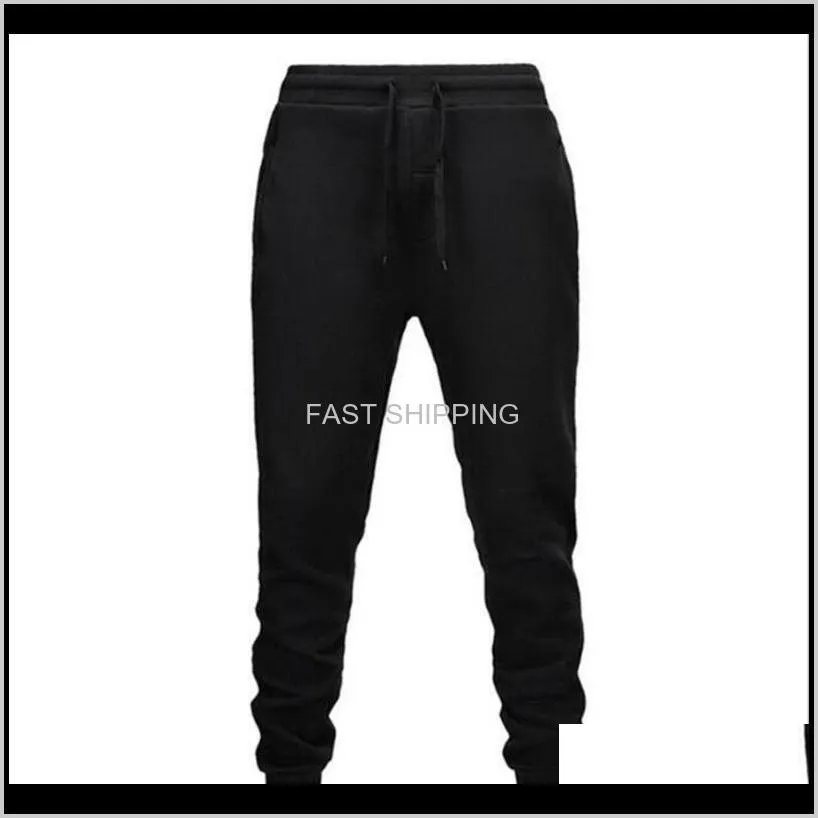 Mens Plus Size Velvet New Joggers