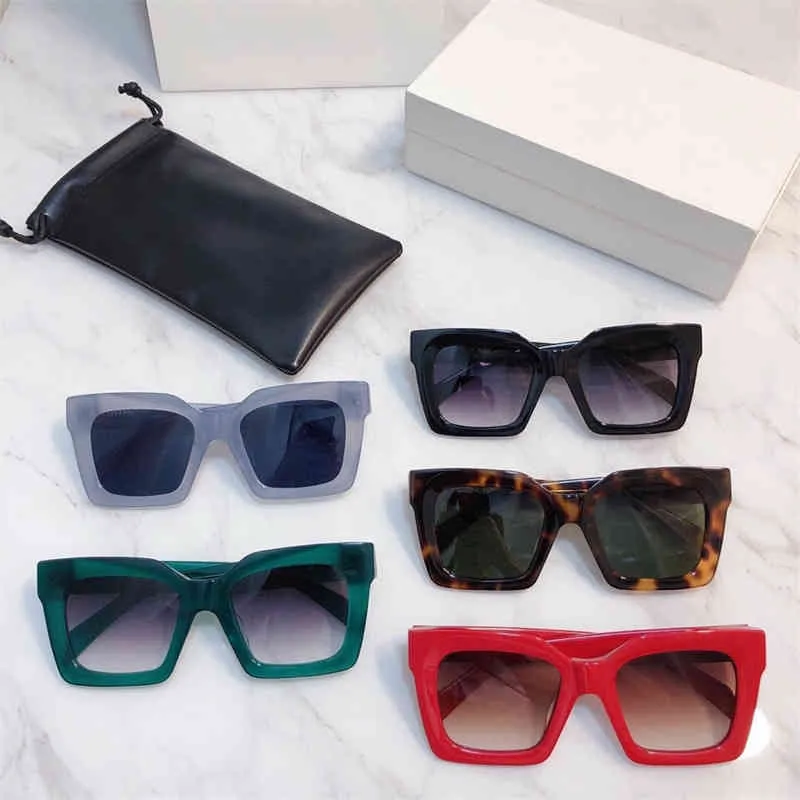 2022 Заводская фабрика Оптовая Высокое Качество Модные Коробки Солнцезащитные очки Net Red Ins Самые Персонализированные Солнцезащитные очки