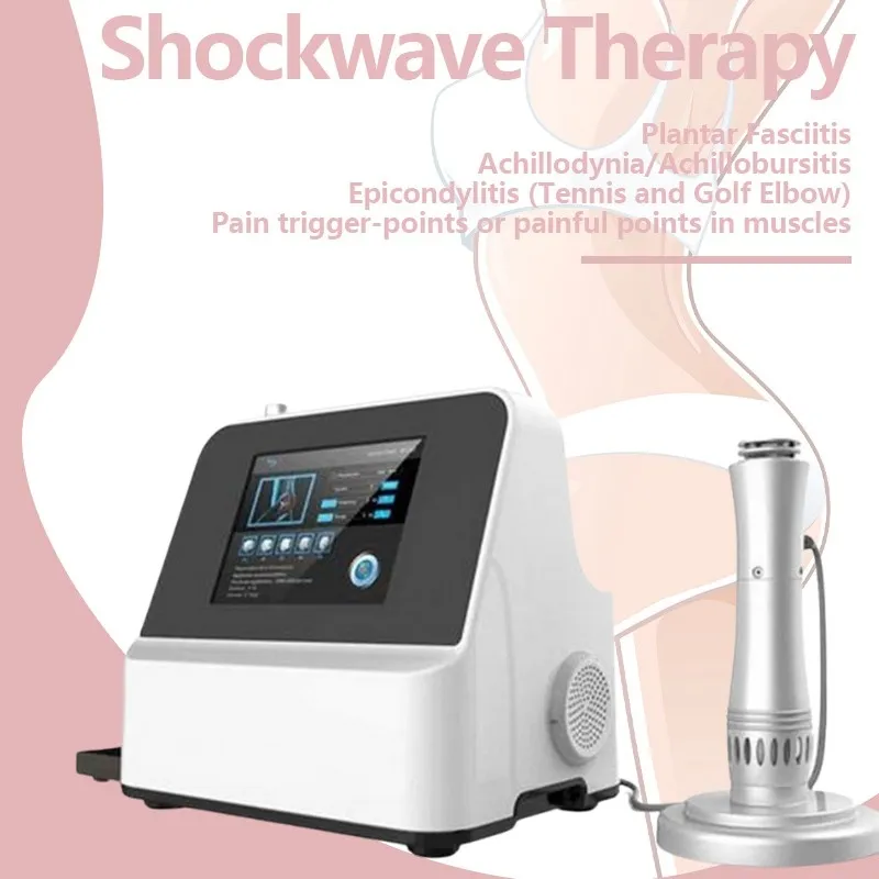 Full Body Massager Model Compressor Unlimited Shots Shock Wave Machine/Shockwave Therapy Machine/Extracorporeal Equipment Dhl/Ce