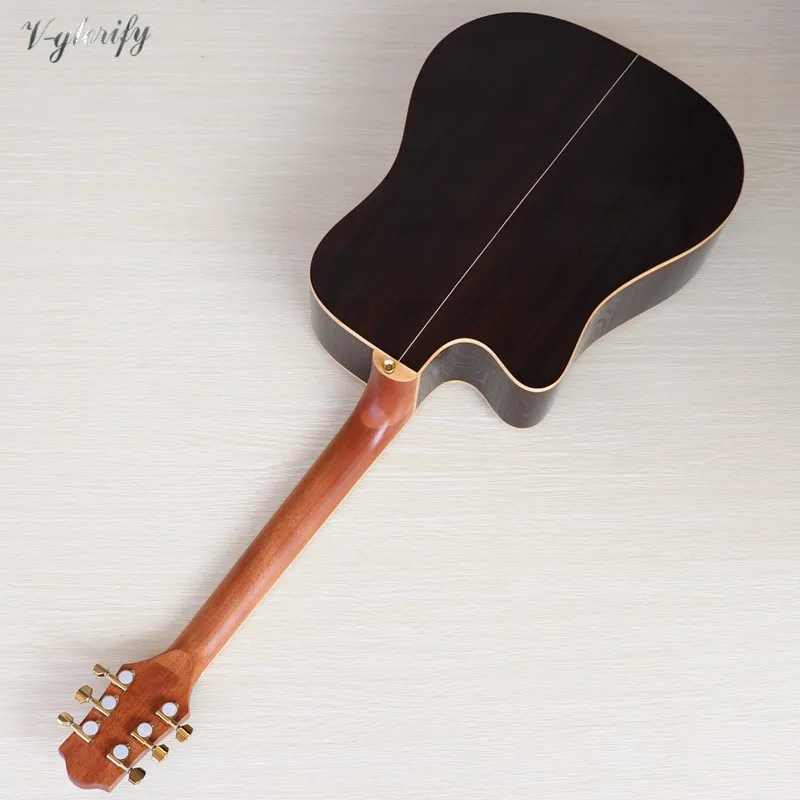 Guitarra cedro rojo fabricada artesanalmente CR-003-Nat – Instrumentos  Marcam