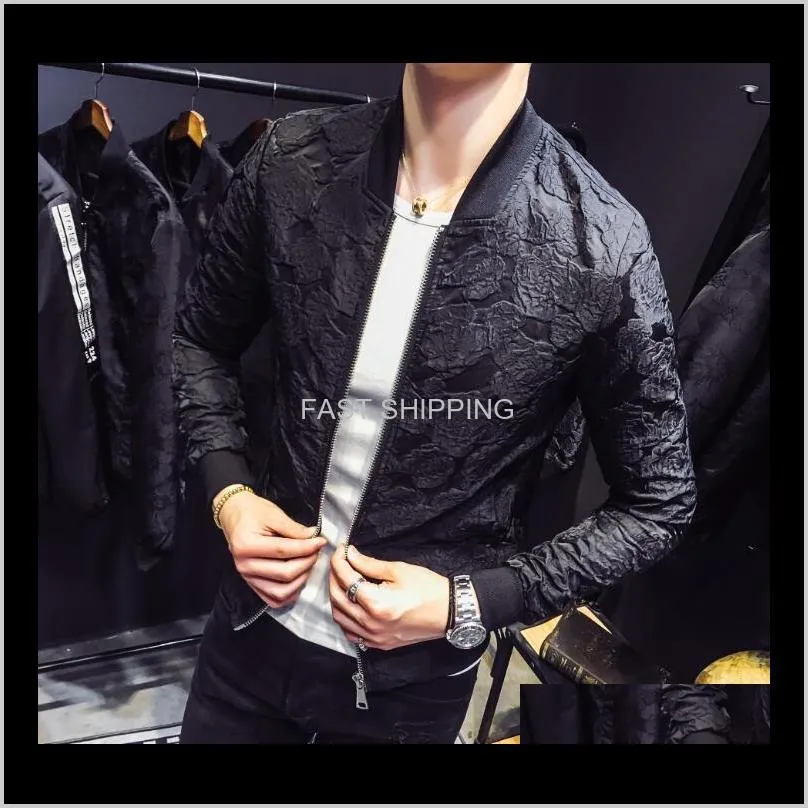 Mens Slim High Street Jackets Coats