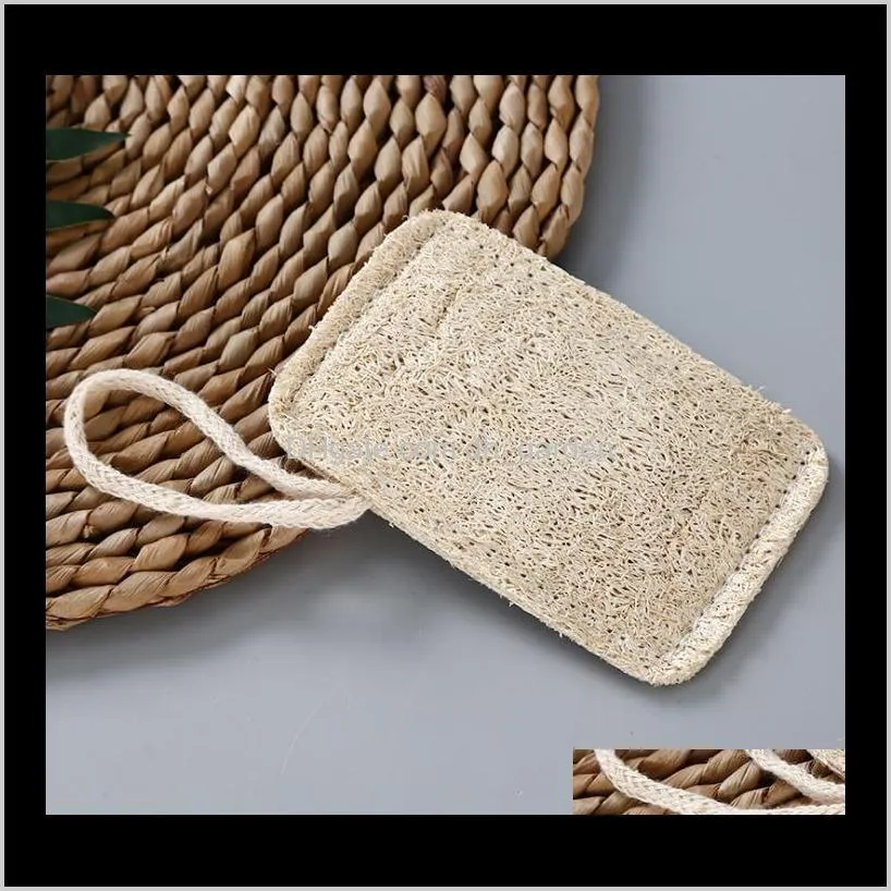 natural loofah luffa sponge dish cleaning brush scrubber kitchenware cleaner dishwashing loofahs scrub pad shipping sn2493