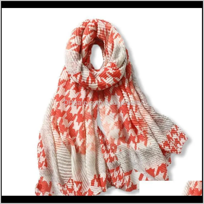fashion large scarves women explosion long weave winter blend soft warm scarf wrap folds shawl all-match new arrival brand