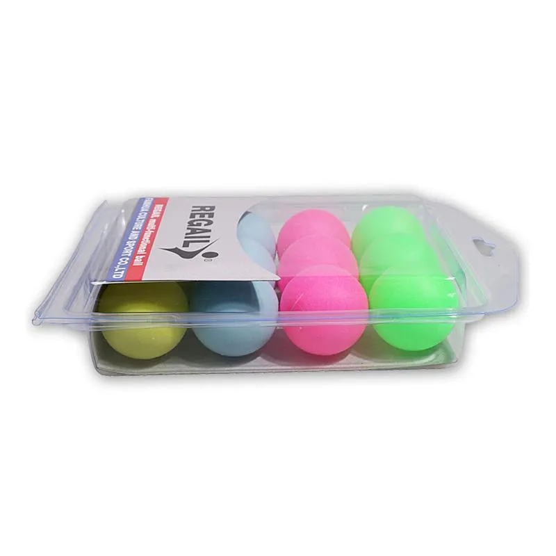 Table Tennis Colorful Plastic Entertain Pong Balls