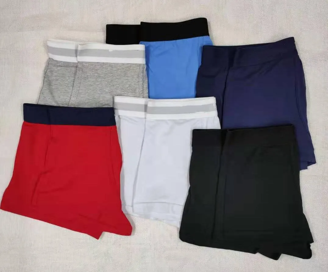 4PCS/Lot Size M-XXL Designer Mens Underpants Boxer Sexy Cotton Breathable Underwear Boxers Briefs Shorts For Men