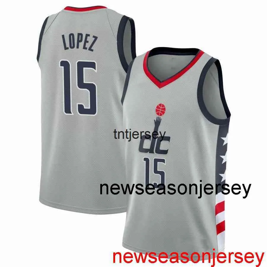 Tani niestandardowy Robin Lopez #15 2021 Swingman Jersey Szyged Mens Women Youth XS-6XL Koszulki do koszykówki