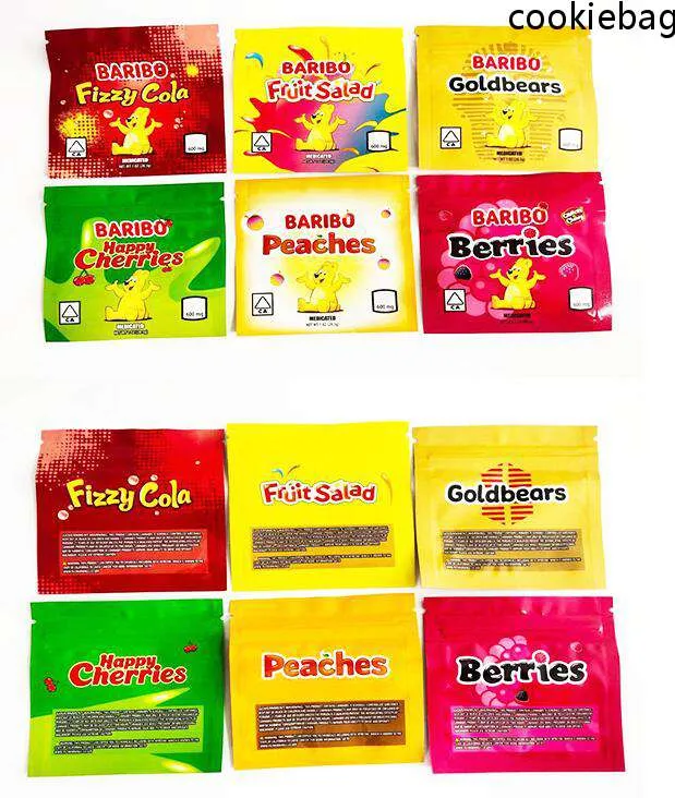 Acquistare Vuoto 600mg Mylar Packaging Baribo Bags Borse Richiudibili