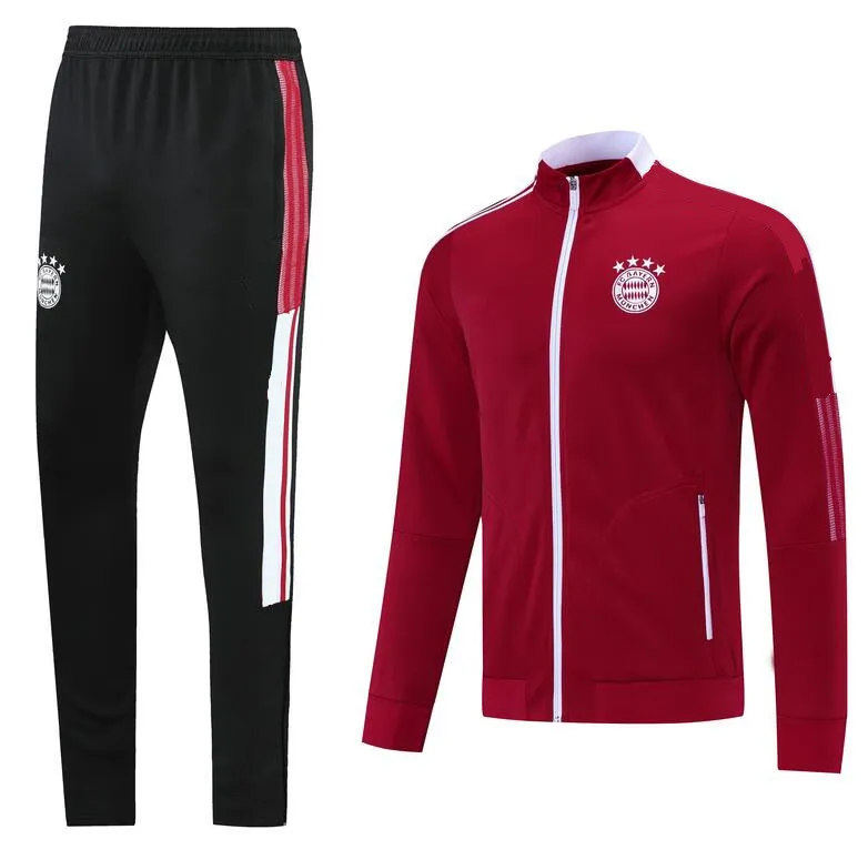 21 22 Bayern Soccer Tracksuit Munich Survetement Football Jackets