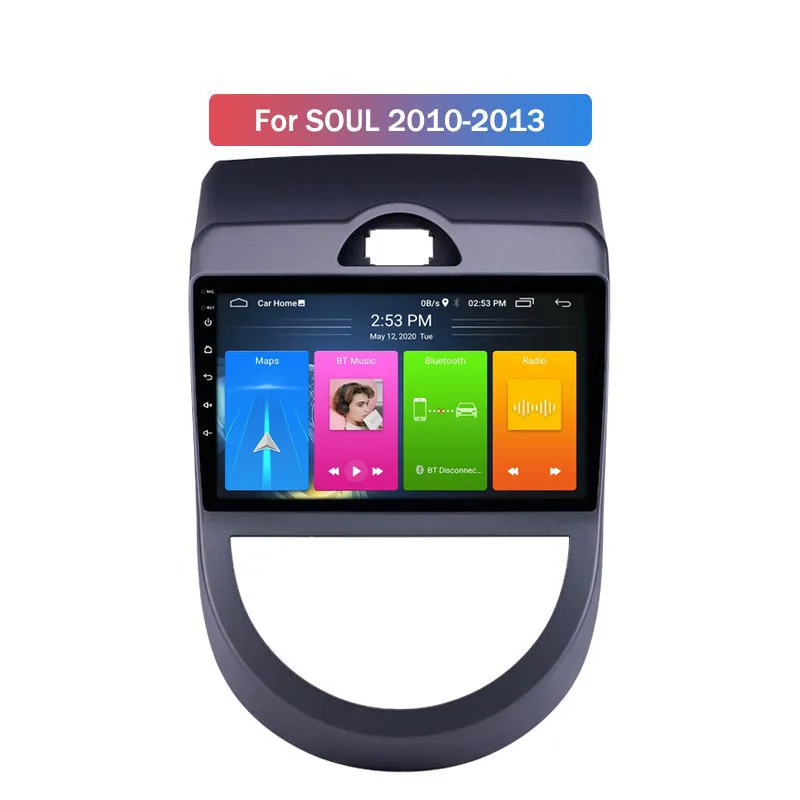 MTK Android 10 4 Core Carplay Toyota Sienna Dvd Player For KIA SOUL