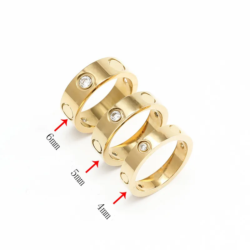 New titanium steel ring womens fashion influencer stainless steel ornaments personalized trendy jewelry