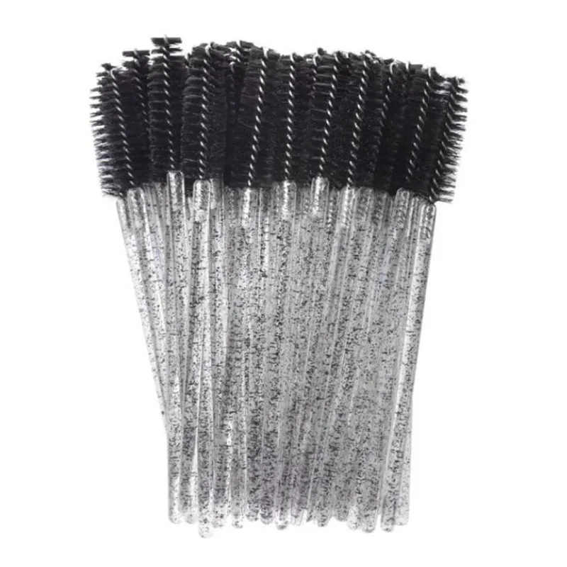 Shiny Eyelash Brush Disposable Eyebrow Brushes Mascara Wands Applicator Comb Grafting Beauty Makeup Tool Lash Curling