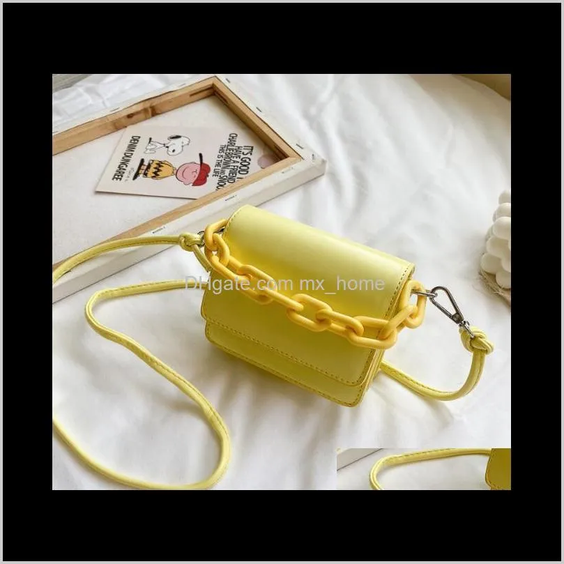new fashion girls mini plain purses print pu flap cover shoulder bags for kids best gift