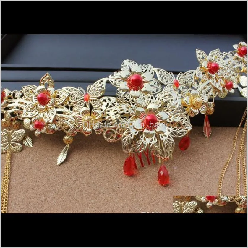 bridal styling accessories phoenix crown hair accessories bridal headdress a-118