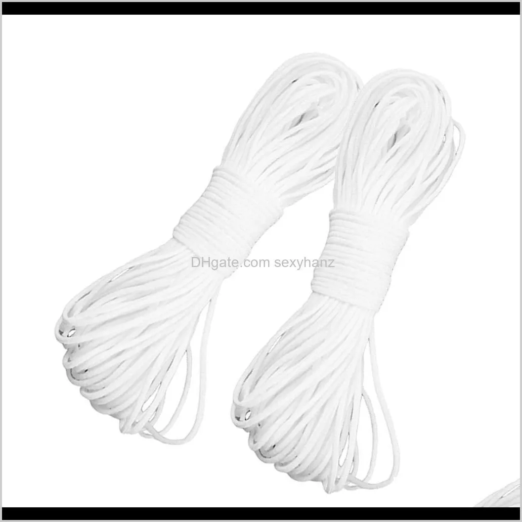 2x wide elastic cord string high elasticity for sewing hanging dressmaking