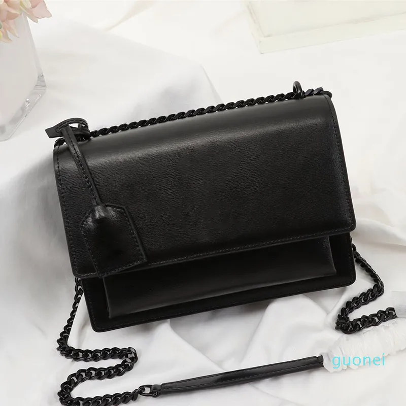 Mode Luxus Designer Handtaschen Sunset Tasche Frauen Umhängetaschen Designer Umhängetasche Hochwertige Kette Flap Bag Luxus Handtaschen 2021