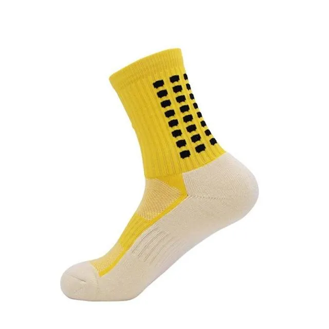 Sports Grip Youth Soccer Socks For Men Anti Slip, Long, And Absorbent  Athletic Sizes For Football, Basketball, Soccer, Volleyball, Running FY7610  From Babyonline, $3.51