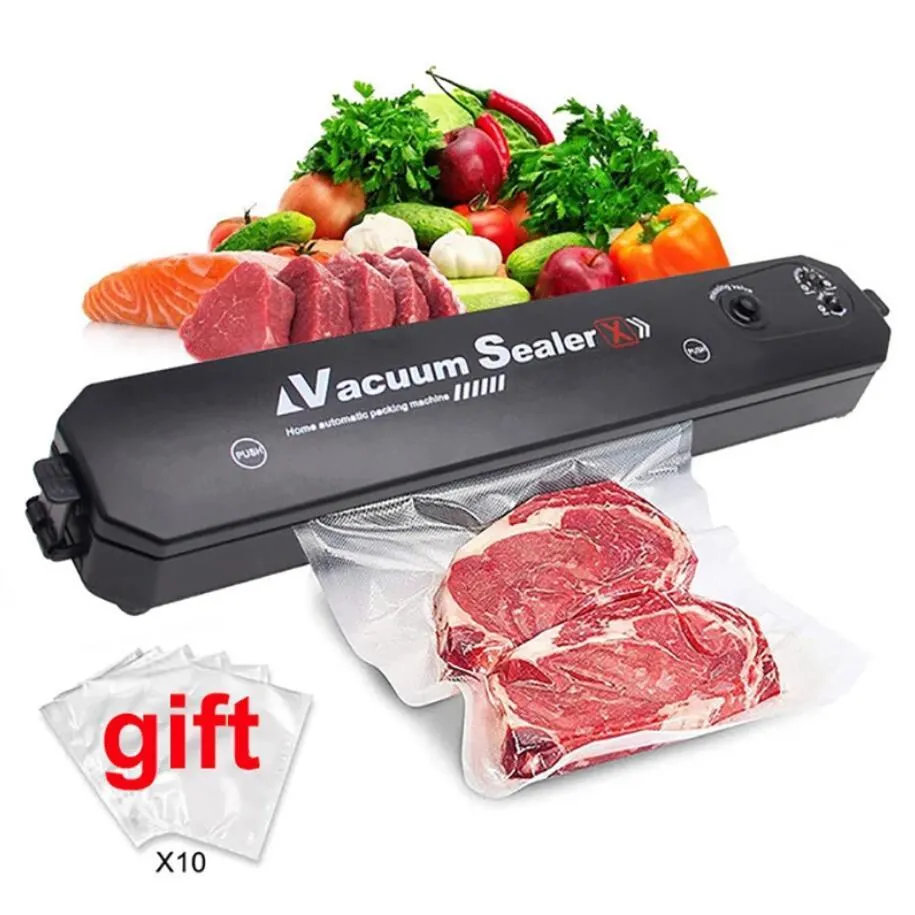 Vacuum Food Sealer Vacuum Packing Machine Sous Vide For Food Storage Bags Packaging New Food Packer +Bag gift