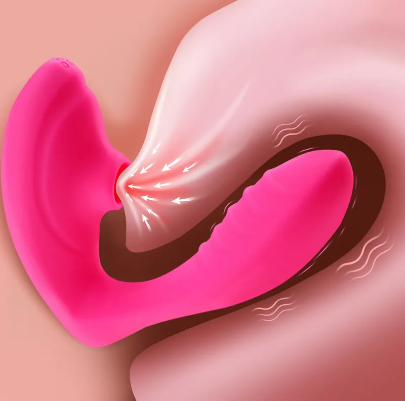 Vagina Sucking Vibrator 10 Speeds Vibrating Sucker Oral Sex Suction Clitoris Stimulator Erotic Sex Toy for Women Sexual Wellness 220303