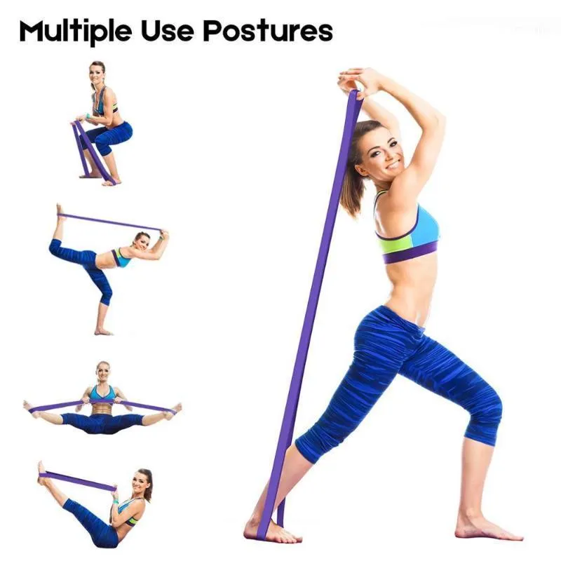 Fasce di resistenza 208 cm Banda elastica Espansore per esercizi Elastico Pull Up Assist per allenamento fitness Pilates Allenamento a casa
