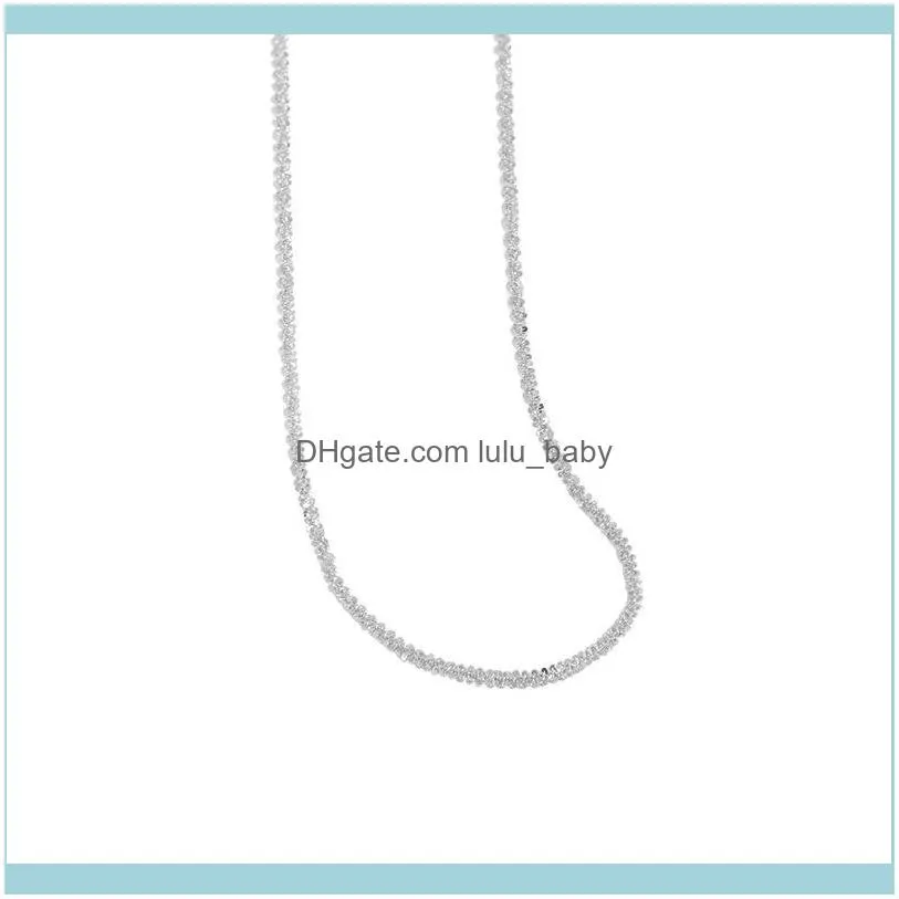 Zincirler Pentans Jewelrychains Zincir Kolyeler Sterling Sier 925 Kadınlar İçin Hediye Altın Tasarımcı Geometrik Karnabahar Kolye Joyas de Plata