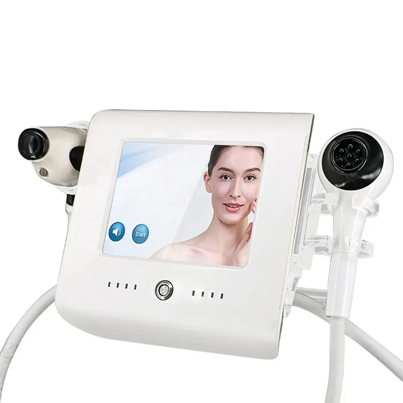 2 in 1 Thermal RF Face Lift Wrinkle Removal Beauty Equipment Skin Care Tightening Facial Fractional Radio Frequency Slimming Machine