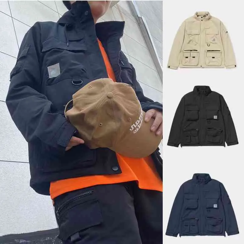 Richao Carthart Wip Multi Pocket Functional Jacket Submachine Coat Anti Cursor