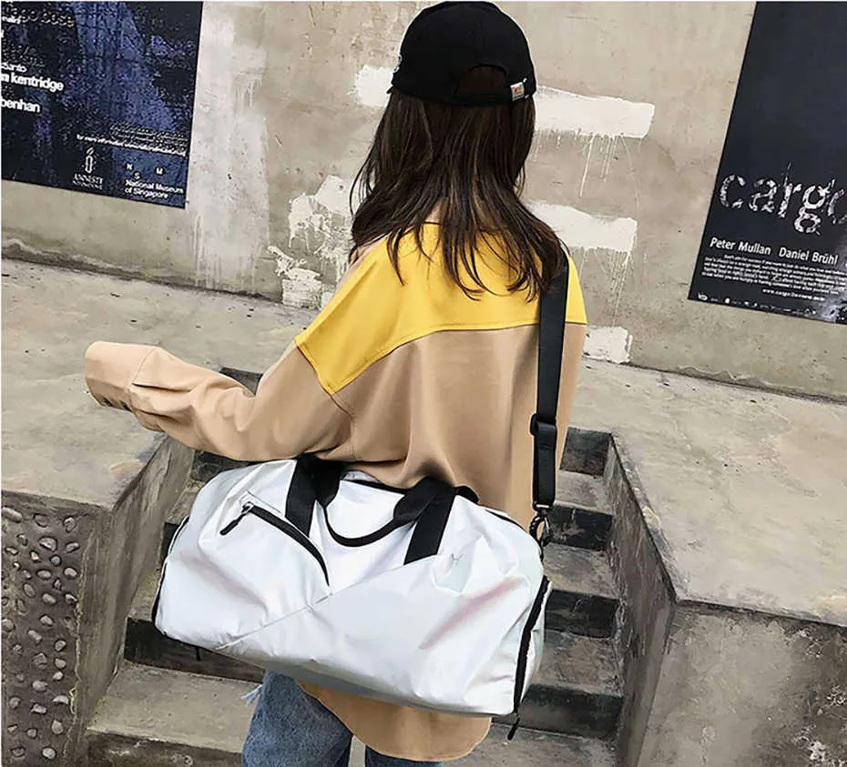 Swimming Bag Waterproof Gym Mat Bag Women Travel Handbags Waterproof Sport Handbags for Fitness Training Yoga Bolsa Sac De Sport017