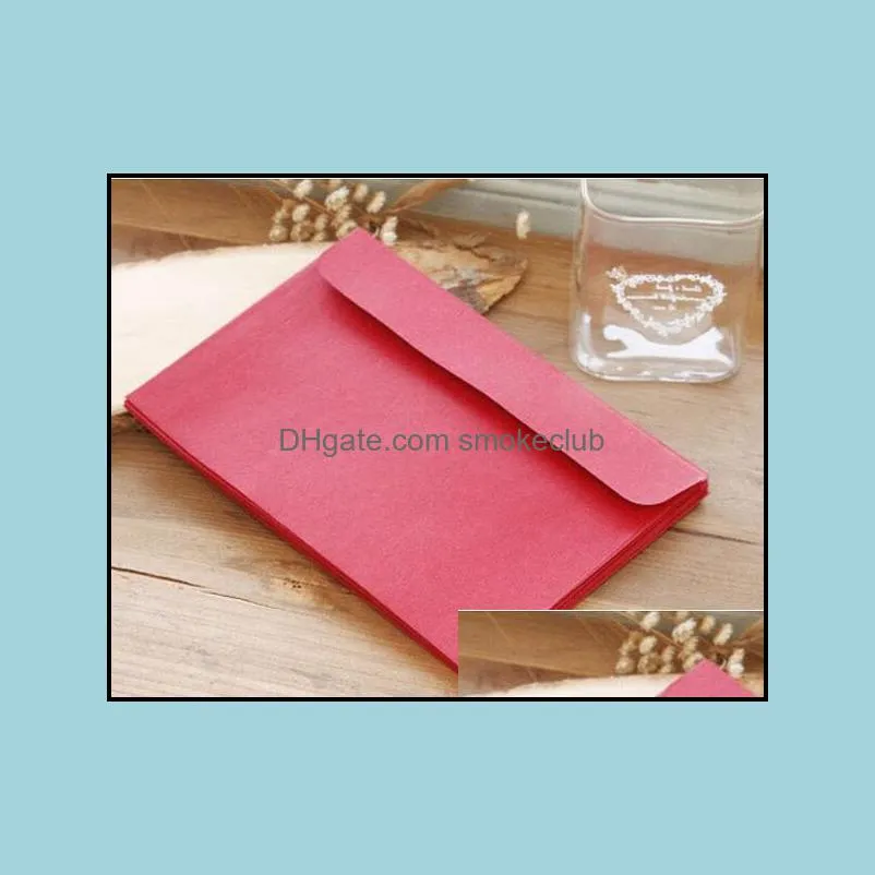 Red A6 Envelopes 6.5