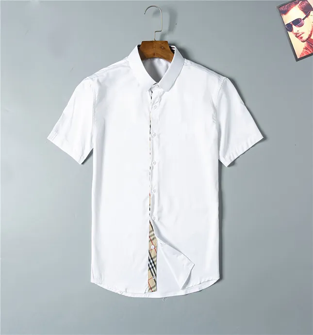 2021 luxe designer mode tendance hommes chemises porter à manches longues affaires décontracté marque printemps minceur M-3XL #41
