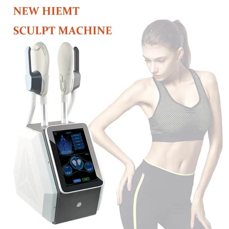 HIEMT EMS Muscle Stimulateur Stimulateur Minceur Machine 7 Tesla Electromagnetic Fitness Device CE approuvé