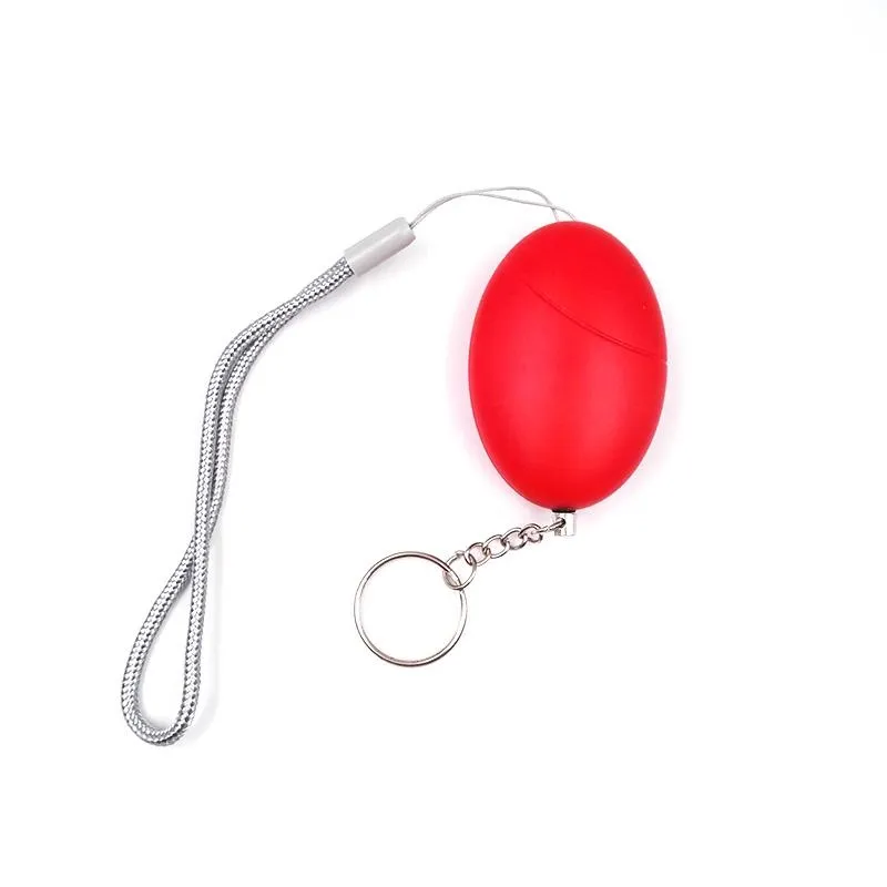 Självförsvar Larm 120db Högt Keychain Alarm System Girl Women Protect Alert Personlig säkerhet Nödsäkerhetssystem Partihandel