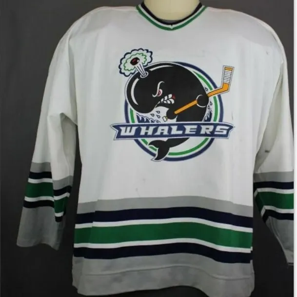 Custom 009 Youth women Vintage #9 TYLER SEGUIN PLYMOUTH WHALERS Vintage Hockey Jersey Size S-5XL