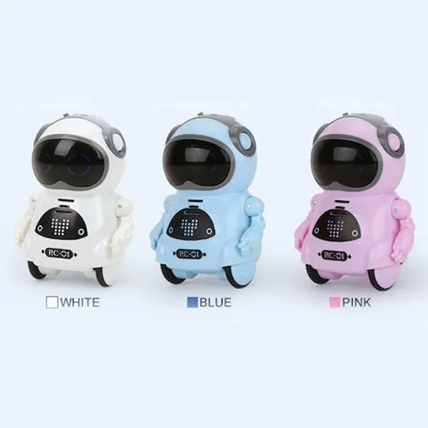 Mini Kieszonkowy Robot wielofunkcyjny Głos Dziecka Smart Baby Toys English