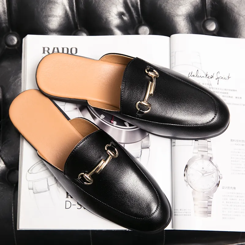 High end mens best sale slippers