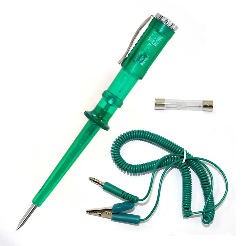 Car Circuit Tester Repair Kit Tools DC 6V 12V 24V Voltage Auto Vehicle Gauge Test Light Tool