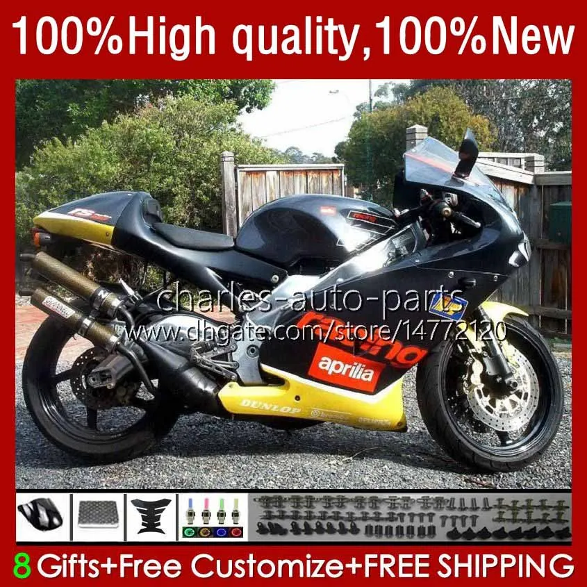 Aprilia RSV250RR RS-250 RSV250 RSV 250 RSV-250 BLKイエロー95-97 RS250 RR 1995 1996 1997 RSV250R RS250R 95 96 97オートバイボディ