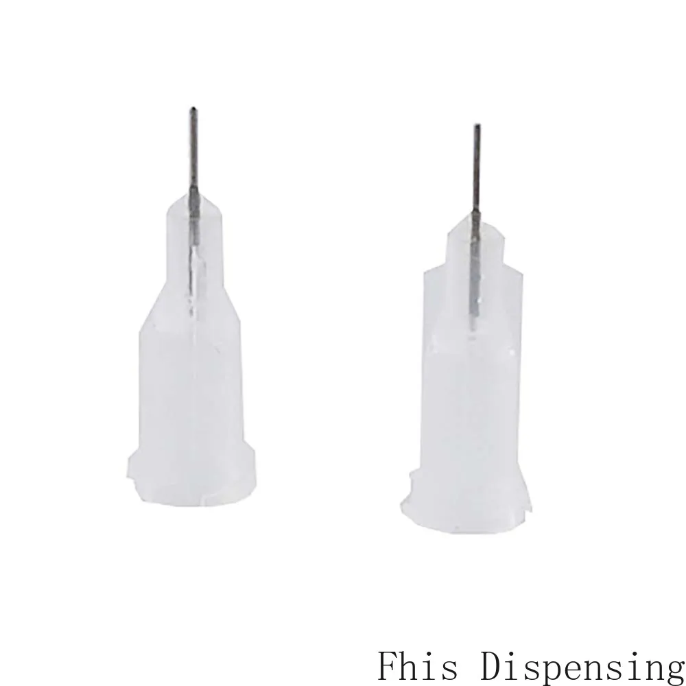 Atacado 27G com agulhas de dispensação padrão ISO PP Luer Bloqueio Hub 0.25 polegadas de comprimento de tubulação Precisão S.S. Dispensar Dicas Bluntas